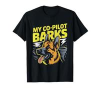 Storm Chaser Dog Funny Pet Tornado Weather Humor Co Pilot T-Shirt