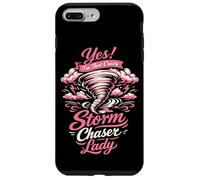 Storm Chaser Hurricane Meteorology Tornado Girl Yes! I'm Case for iPhone 7 Plus/8 Plus