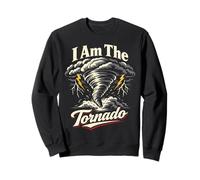 Storm Chaser Hurricane Meteorology Tornado I Am The Tornado Sweatshirt