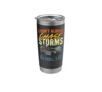 Storm Chaser Hurricane Meteorology Tornado I Don't Always Stainless Steel Insulated Tumbler