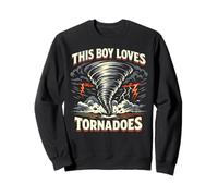 Storm Chaser Hurricane Meteorology Tornado Kids This Boy Sweatshirt