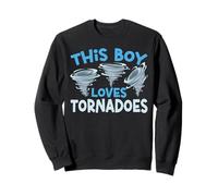 Storm Chaser Hurricane Meteorology Tornado Kids This Boy Sweatshirt