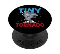 Storm Chaser Hurricane Meteorology Tornado Kids Tiny Tornado PopSockets Adhesive PopGrip