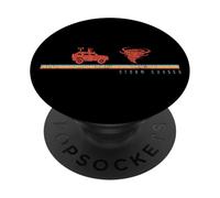 Storm Chaser Hurricane Meteorology Tornado Retro Vintage PopSockets Adhesive PopGrip