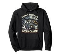 Storm Chaser Hurricane Meteorology Tornado Support Your Pullover Hoodie