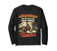 Storm Chaser Hurricane Meteorology Tornado Warning May Long Sleeve T-Shirt