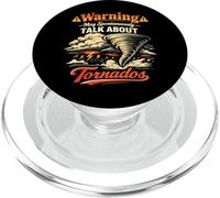 Storm Chaser Hurricane Meteorology Tornado Warning May PopSockets PopGrip for MagSafe
