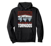 Storm Chaser Hurricane Meteorology Tornado Warning May Pullover Hoodie