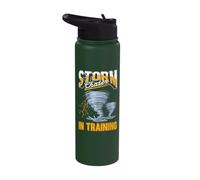 Storm Chaser in Training Tornado Chaser Stainless Steel Insulated Water Bottle