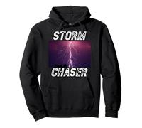 Storm Chaser Lightning Picture Weather Meteorologist Pullover Hoodie