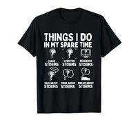 Storm Chaser Tornado Chasing Funny Twister Chasers Men Kids T-Shirt