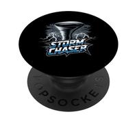 Storm Chaser Tornado Enthusiast Graphic PopSockets Adhesive PopGrip