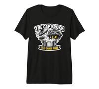 Storm Chasing The Cap Broke Thermodynamics Chase Time Premium T-Shirt