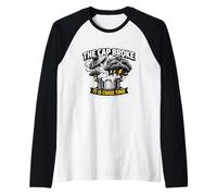 Storm Chasing The Cap Broke Thermodynamics Chase Time Raglan Baseball Tee