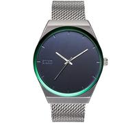 STORM CIRERO Blue Men's Watch with Large Chunky dial, Lazer Coloured Rim and Adjustable Thick mesh Strap