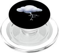Storm Cloud with Lightning PopSockets PopGrip for MagSafe
