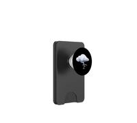 Storm Cloud with Lightning PopSockets PopWallet for MagSafe