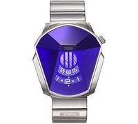 STORM Darth (Lazer Blue) Men's Unique Cut Lazer Glass Watch with revolving disc Movement