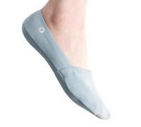 Storm Empire [Everyday - UNISEX No Show Socks [3 pairs] [Non Slip] [Reflective Logo] (3-6, Cloudy Blue)