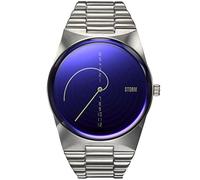 STORM FIBON-X - Unique Men's Watch with Unusual time Reading Feature Inspired by the Fibonacci Spiral. Refined Brushed Steel Finish, 50M Water Resistance, offering Timeless Style for Everyday wear.