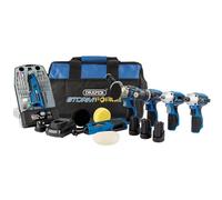 Draper Storm Force 10.8V Power Interchange Kit (11 Piece)