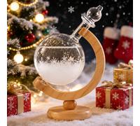 Storm glass for weather forecast, storm glass for office, desk