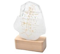 Storm Glass - Meteorological Preditor Oracle Pattern, Elegant Crystal Forecast Bottle Display | Creative Barometer Decoration for Home, Office Desk, Table Accent,