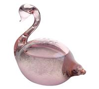 Storm Glass Wear Predictor, Elegant Swan Storm Glass Weather Decorative Crystal Barometer Weather Station for Office Desktop Decor