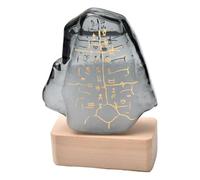 Storm Glass Weather Predictor - Bottle with Atmospheric Forecast, Oracle Crystal Station, Desktop Meteorology Instrument, Home Environment Monitoring Device, Decorative Climate Forecaster, Stylish