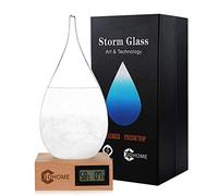 Storm Glass Weather Stations Water Drop Weather Predictor Creative Forecast Nordic Style Decorative Weather Glass (XX-Large)
