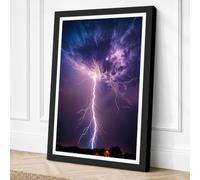 Storm in the Making Canvas Wall Art Print 18x12 Inch