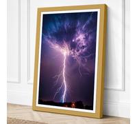 Storm in the Making Canvas Wall Art Print 30x20 Inch