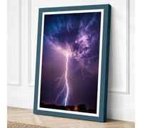 Storm in the Making Modern Canvas Wall Art Print 18x12 Inch (46 x 30 cm)