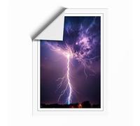Storm in the Making Modern Unframed Wall Art Print A2 (59.4×42cm), Wall Decor for Living Room, Bedroom, Office & Home, Art Gift