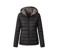 Storm Island® Ladies Jackets Women Reversible Winter Down jacket Lightweight Packable Jackets for Women Zipper Hooded Jacket with Pockets Women Windproof Waterproof Jacket Coat Ladies UK Size S-XL