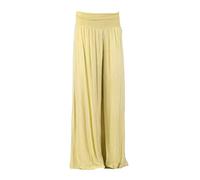 Storm Island SI020 Ladies Italian Silk Harem Trouser Womens Elasticated Waist Pants Plus Size (Lime, ONE Size UK 14-22)