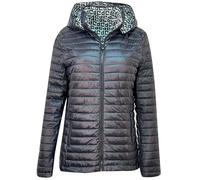 Storm Island® Women Winter Jackets Lightweight Padded Down Jackets for Women Zip up Jacket Reversible Raincoat Windbreaker Waterproof Hiking Jacket Breathable Outdoor Jacket with Hood UK Size S-3XL