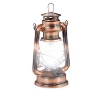 Storm lantern Vintage Camping Light Decorative Oil Lamp Copper Dimmable 24 cm