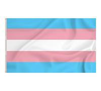 Storm&Lighthouse Transgender Pride Flag LGBTQ+ Flags Trans Flag 5ft x 3ft with Eyelets