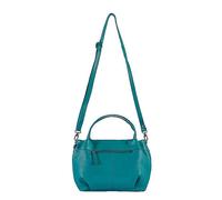 Storm London Chiara Leather Slouchy Handbag - Teal Teal