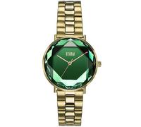 Storm London Elexi Gold Lazer Green Womens Watch Gold