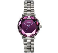 Storm London Elexi Lazer Purple Watch Silver