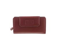 Storm London Embassy Large Leather Purse - Dark Red Blue