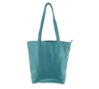 Storm London Fiorella Large Leather Tote Bag - Teal Teal