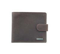 Storm London Leather Zeke Wallet - Brown Blue