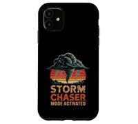 Storm Mode Activated Tornado Lightning Sunset Case for iPhone 11