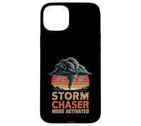 Storm Mode Activated Tornado Lightning Sunset Case for iPhone 15 Plus
