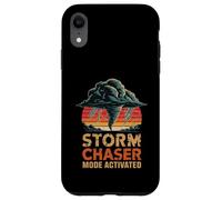 Storm Mode Activated Tornado Lightning Sunset Case for iPhone XR