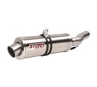 Storm Oval Exhausts Made of Stainless Steel