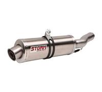 Storm Oval Exhausts Made of Stainless Steel